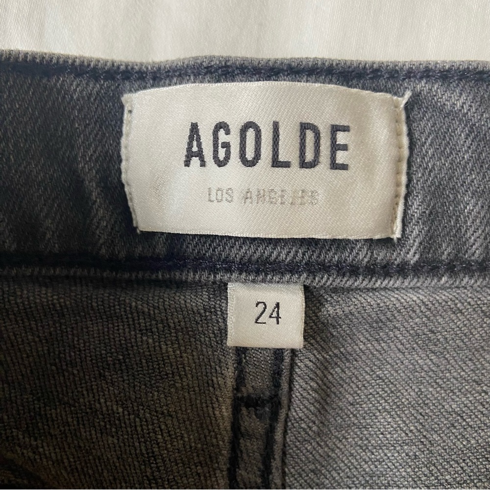 AGOLDE Riley High Rise Straight Crop - Picture 12 of 14